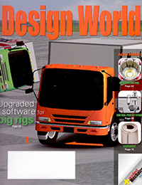 Cover of Design World magazine containing Alex Shaland's magazine article.
